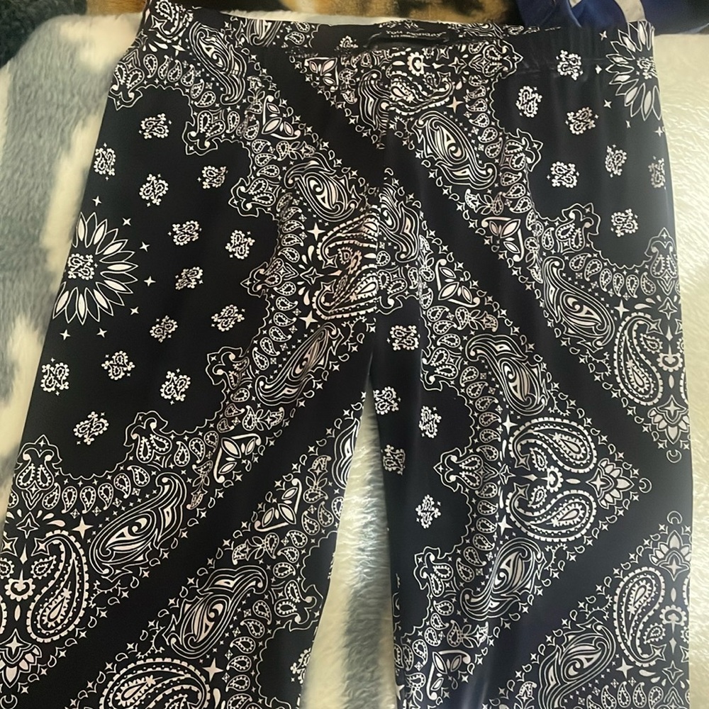 Los Angeles Polyester& spandex Bandanna Leggings